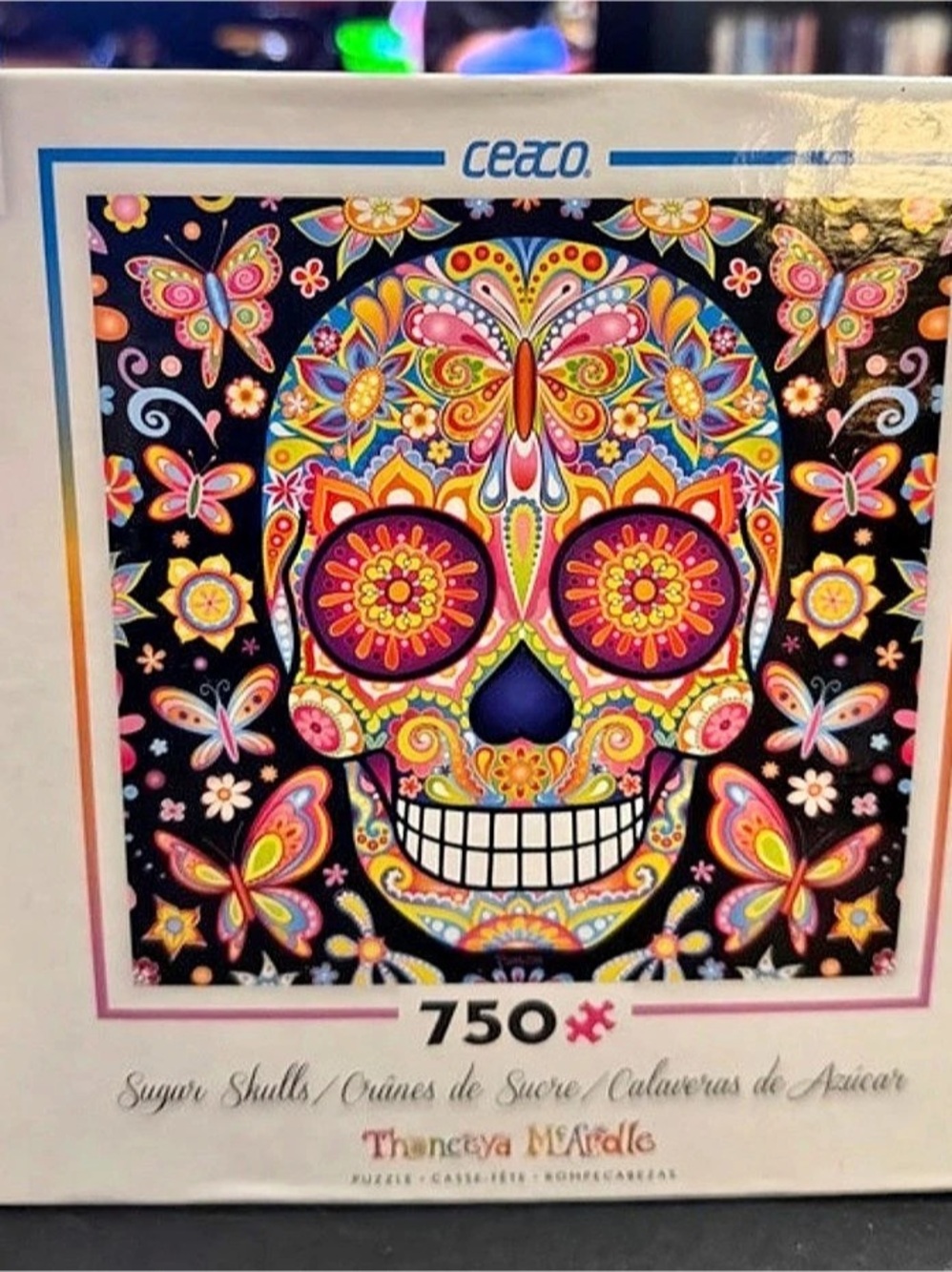 ceaco Sugar Skulls / Calaveras de Azúcar 750-Piece Puzzle
